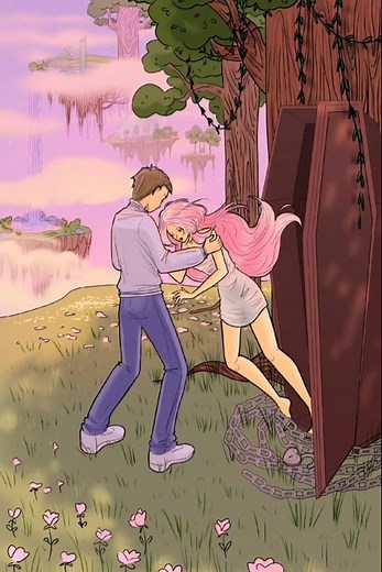 🤍⛓️⚰️Wait for it! Speedpaint storytelling line up, colour and render #art #speedpaintingsexperience