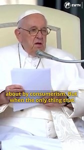 VIDEO | During today's General Audience, Pope Francis talked about how freedom is under threat due to consumerism that anaesthetizes us. We are content with a bit of material well-being, forgetting our past and "floating" in the present made to the measure of the individual. Let us reflect on the importance of preserving our roots, for only then will we bear fruit. What are the most important roots in your life? | EWTN Vatican
