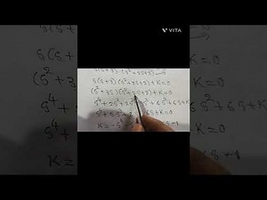 Steps to solve root locus problem (complex roots) Angle of departure -part1‪@yashwincreations‬