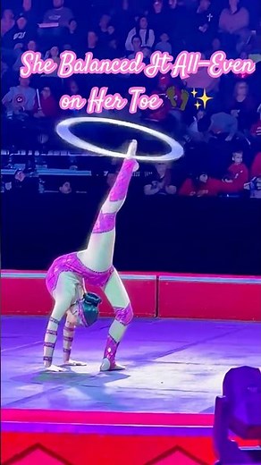 Unbelievable Hula Hoop Skills by Circus Performer 🎪✨