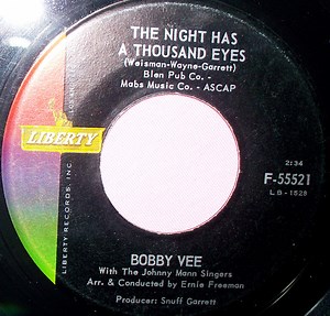 Bobby Vee - The Night Has A Thousand Eyes