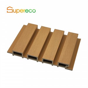 [Hot Item] Outdoor Co-Extrusion Wooden Grain Plastic Composite Fireproof WPC Wall Cladding