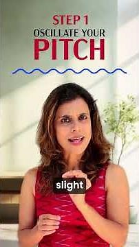 3 easy Steps to sing a Vibrato | Pratibha Sarathy