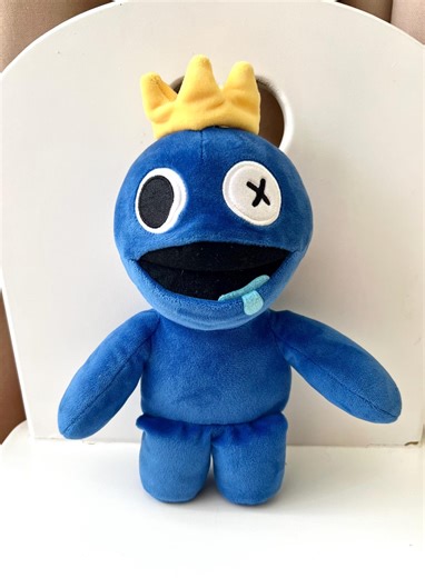 Rainbow Friends Blue Plush Toy • 25cm • Roblox Blue Character Plush • Licensed Collectible • Roblox Fan Gift - Etsy