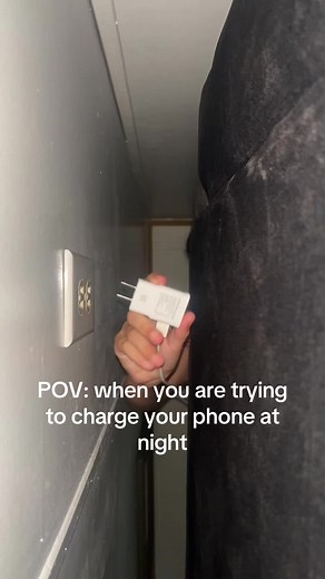 Funny POV: Struggles of Charging Your Phone at Night
