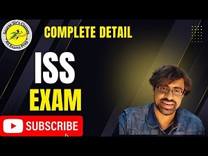 ISS Exam 2025: Complete Detail, Syllabus & Strategy #ISS2025 #UPSC #StatisticsExam