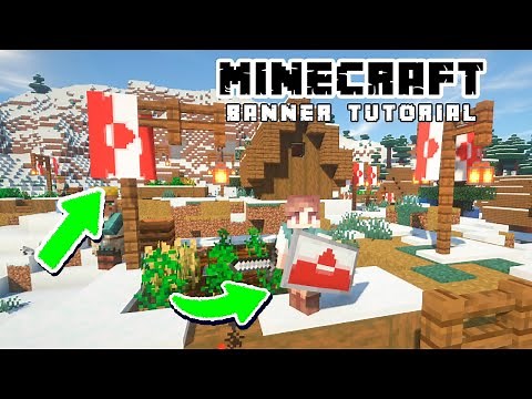 Minecraft Banner Tutorial – Greenland Flag / Kalaallit Nunaanni erfalasuaat / Grønlands flag