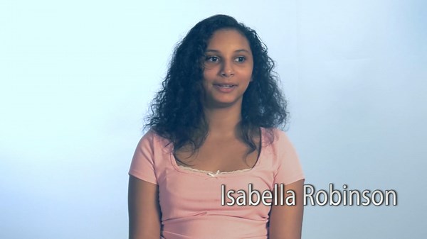 Isabella Robinson Baptism Video