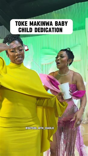 ABOUT @tokemakinwa CHILD DEDICATION PARTY #foodie #explorepage #fyp #lagos #abuja #party | Outsid Wit Charlie