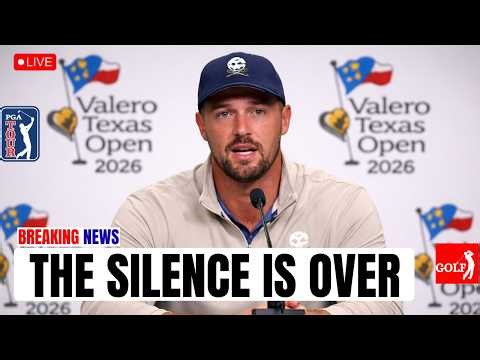 UNBELIEVABLE! Bryson DeChambeau Breaks Silence on Valero Texas Open 2026 — Golf World Reacts!