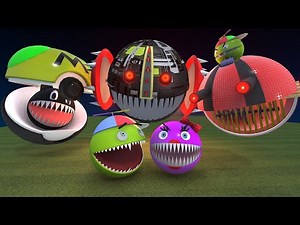 Best Pacman Adventures Vs Robots Pacman | Compilation 2