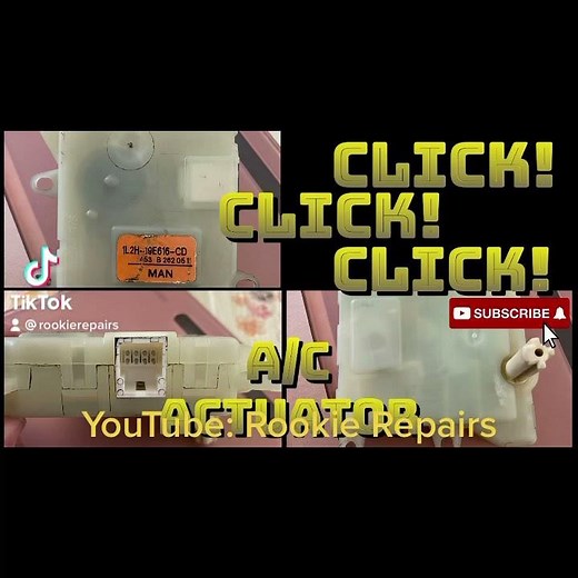 How to Replace A/C Heater Blend Actuator Ford Expedition 2003 - 2006