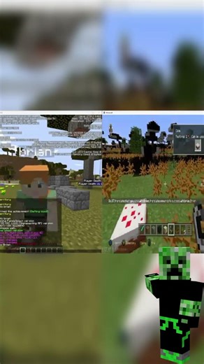 They made crossplay between Minecraft Legacy and Minecraft Java #minecraft