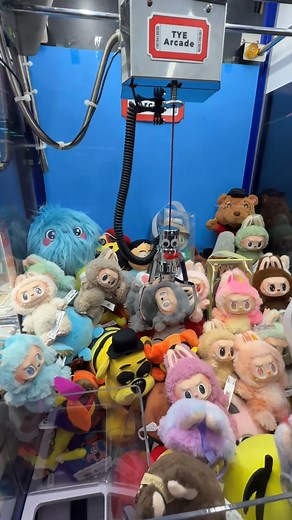 Insane Labubu Claw Machine Wins #viral #clawmachine #arcade #hacks #lifehacks #satisfying #labubus #labubu #popmart | TYE Arcade