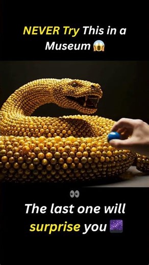 ASMR: Never Try This at the Museum 🎨💥 Relaxing & Mysterious Sounds #asmr #shorts