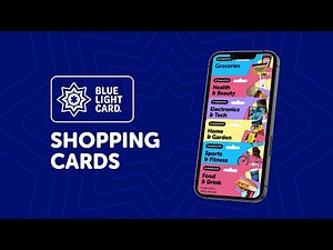 Blue Light Card Shopping Cards | How to access discounts in the app