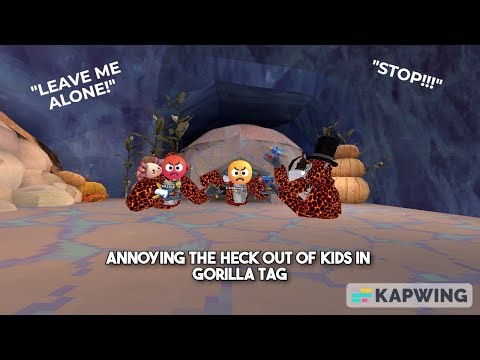 Annoying Kids in the NEW Gorilla Tag Blasters Update