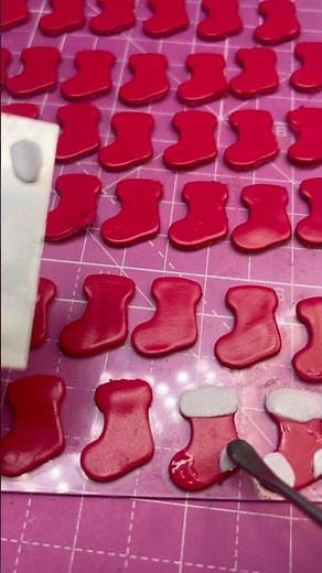 How I Add details to Polymer Clay | Christmas Crafts #shorts