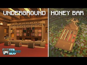 Minecraft: How to Build An Underground Honey Bar