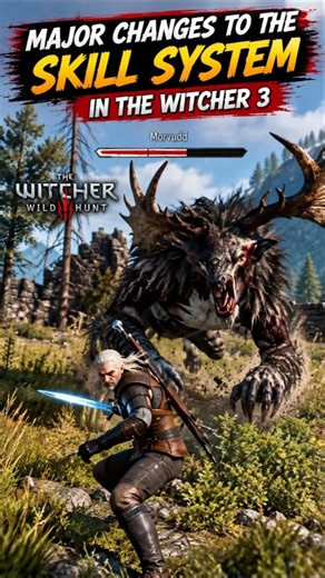 Changes to the Skill System -- The Witcher 3 Remastered