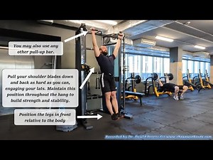 How to Do an Active Hang | Shoulder & Core Stability Drill for Pull-Ups