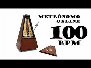Metrónomo Online - 100 BPM