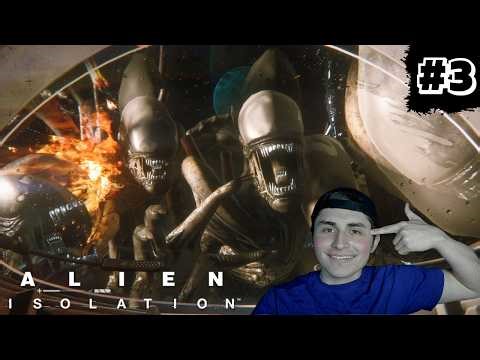 ESCAPING THIS ****HOLE! I Alien Isolation I Gameplay Walkthrough I Part 3