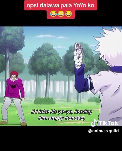Dalawang Yoyo ni Killua sa Hunter x Hunter
