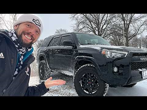Toyota 4Runner 5th Gen 4WD – Snow Test ❄️
