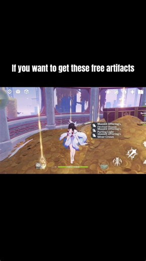 Free Artifacts Domain👀 I Easy Unlock Guide (Don't Miss) #genshinimpact #genshinguide #shorts
