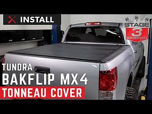 2007-2020 Tundra 5.5ft Bed BAK BAKFlip MX4 Folding Tonneau Cover Install