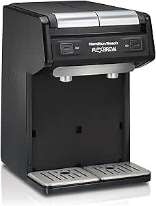 Hamilton Beach 49998 FlexBrew Dual Single Serve Coffee Maker, Black