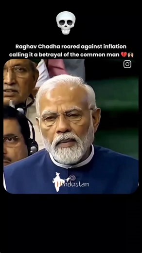 #raghavchadha raised concerns in Parliament over the sharp rise in infl@tion, comparing prices