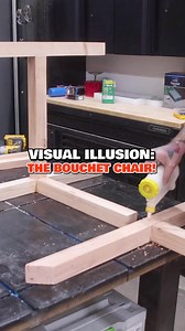 I Built 5 Impossible Optical Illusion Chairs #OpticalIllusions #DIYFurniture #ImpressiveDesigns #MagicInFurniture #IllusionChairs #CreativeDIY #ArtOfIllusion #MindBlowing #FurnitureDesign #CraftingMagic | Jonny Builds