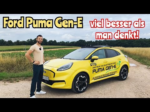 Ford Puma Gen-E im XXL-Test: Wie gut ist der neue kompakte Elektro-SUV wirklich?
