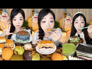 🎂 Ultimate Cake Mukbang Challenge | Chocolate, Cream & Fruit Cakes Feast 🍫🍓