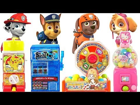 汪汪队糖果机变凯蒂猫奇趣蛋泡澡球 Hello Kitty & Melody surprise eggs BATH BALL PAW Patrol