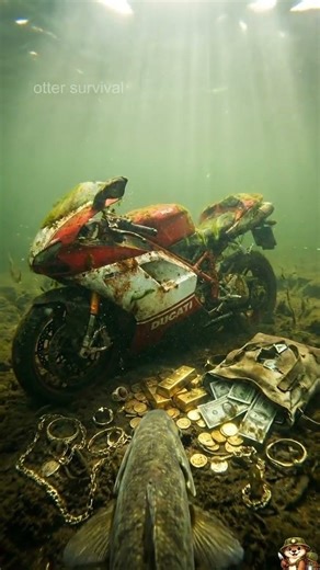 GoPro Fish POV 🐟 Exploring the Sinking Amsterdam River #GoProPOV #AmsterdamRiver