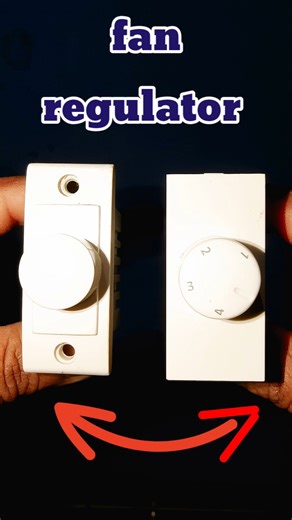 ceiling fan regulator setting / regulator normal & modular #electric #shorts