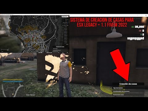 Sistema de creación de casas para ESX LEGACY + 1.1 FiveM 2022