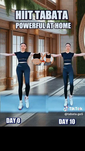 HIIT Tabata Workout at Home for Weight Loss