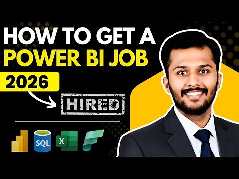 How to Get a Power BI Job in 2026 (My 6-Step Roadmap to Get Hired)