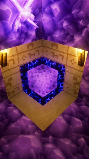 Minecraft End Blocks Realistic Infinite Loop #minecraft #realisticminecraft #loop