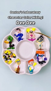 24K views · 160 reactions | Dexter's Laboratory character color mixing! Which character in the show as your favorite? Mine was Monkey haha satisfying color mixing ASMR | Dalton James | Facebook