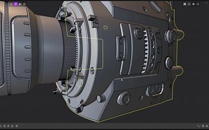 【plasticity建模】硬表面建模产品 相机
