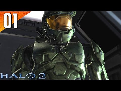 Halo 2 100% (Legendary) Walkthrough Part 1 - Cairo Station (No Commentary)