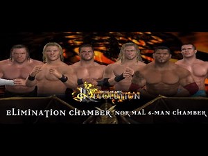 Elimination Chamber Match WWE New Year's Revolution 2005 (SVR 2006)