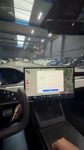 FSD installed and ready to go! It’s going to be a long night! Thank you for everyone that made this possible ❤️ @Tesla @AnnickDeRidder @teslaeurope @elonmusk