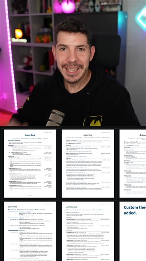 ¿Tu CV es un PDF peleado con márgenes, fuentes y plantillas rotas? 👀 Con RenderCV escribes tu CV en texto y el sistema se encarga del resto. ✓ Motor open source con CLI ✓ Web app gratuita ✓ Tipografía y espaciado perfectos siempre ✓ Pensado para ingenieros y perfiles técnicos Te centras en el contenido. RenderCV se encarga del diseño. Una forma mucho más dev-friendly de mantener tu CV actualizado #software #programadores #programador #programación #informatica