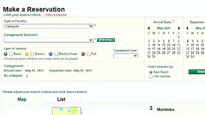Province to launch new parks reservation service